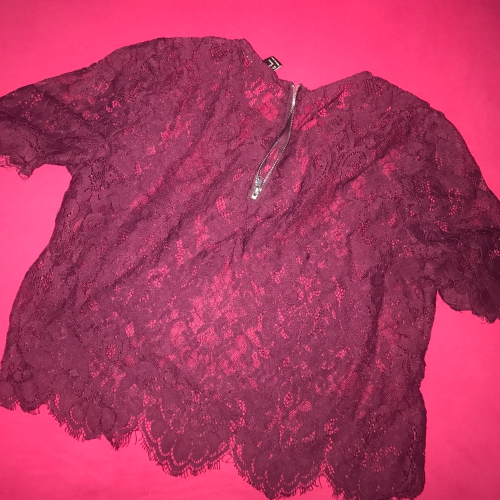 Lace Crop Top
